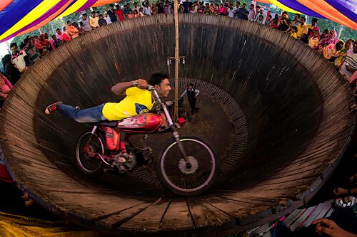 Wall of Death Stunt<p>© MD Tanveer Rohan</p>