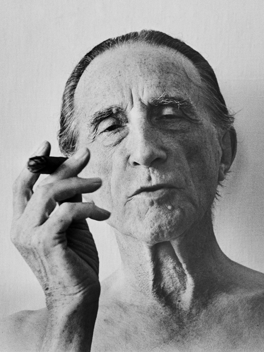 Marcel Duchamp, Cadaquez 1963<p>© Christer Strömholm</p>