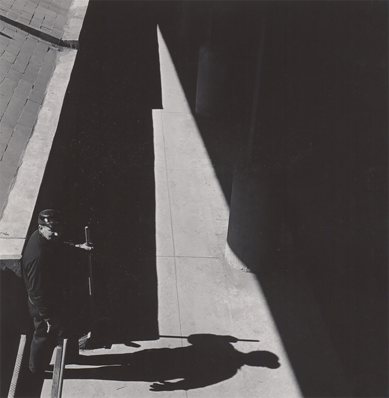 Untitled (man with broom), c. 1960’s<p>© Ed Sievers</p>