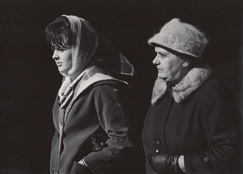 Untitled (street scene with two women), c. 1960’s<p>© Ed Sievers</p>