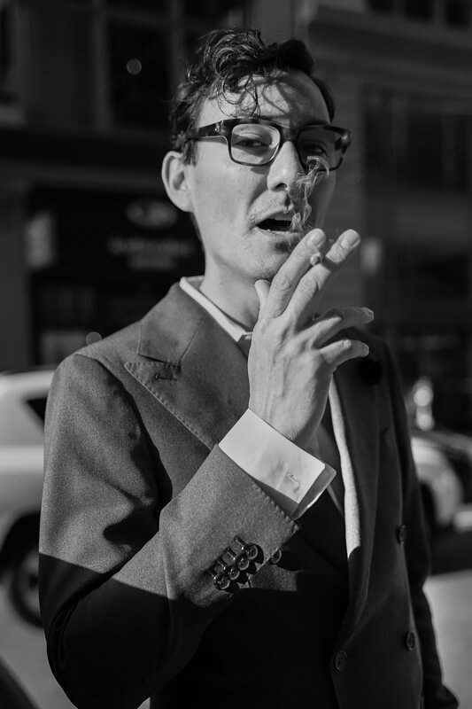 Man with Cigarette<p>© Eduardo Soler</p>