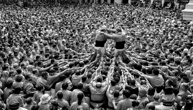 Human Tower<p>© Eduardo Soler</p>