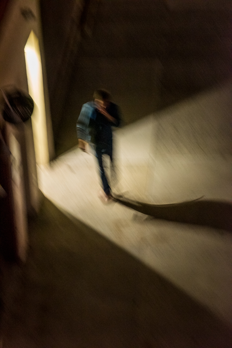 Man in Door Light, 23rd St., NYC, 2019<p>© Gregory Spaid</p>