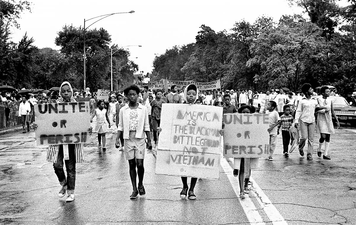 Unite or Perish, Chicago, IL, 1969<p>© John Simmons</p>