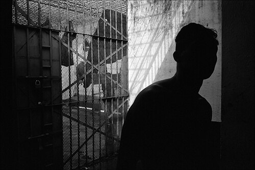 Prison Zona 18, Guatemala 2006<p>© Klavdij Sluban</p>
