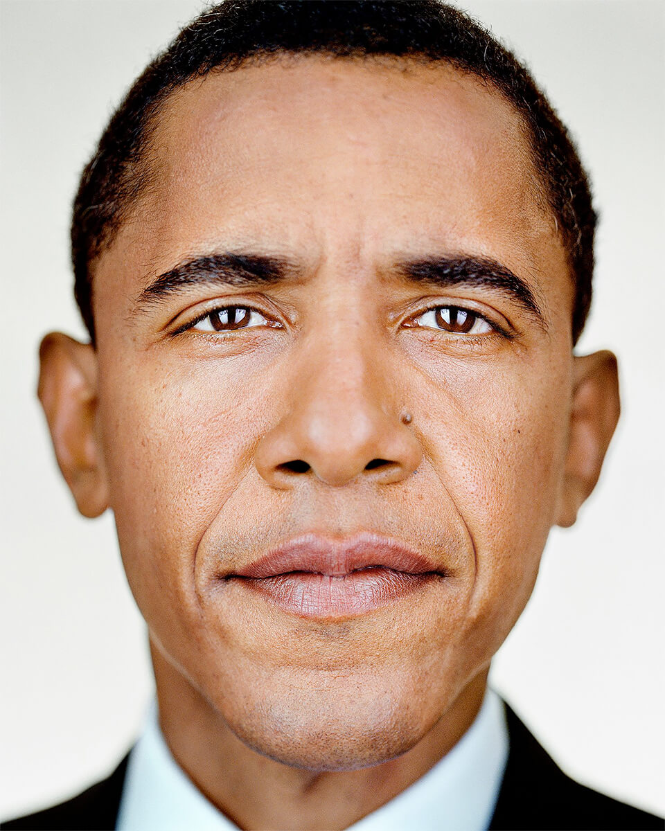 Close Up - Barack Obama<p>© Martin Schoeller</p>