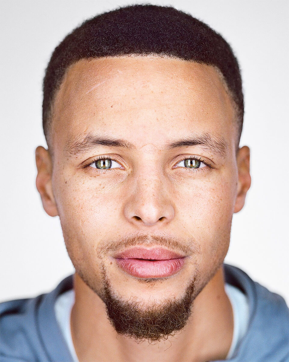 Close Up - Stephen Curry<p>© Martin Schoeller</p>