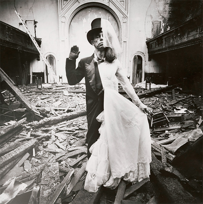 Stephen Brecht, Bride and Groom, New York, 1970<p>© Arthur Tress</p>