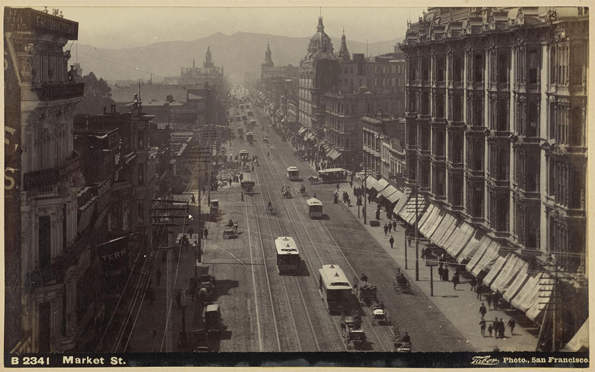 Market Street, San Francisco - Scottish National Portrait Gallery<p>© Isaiah West Taber</p>