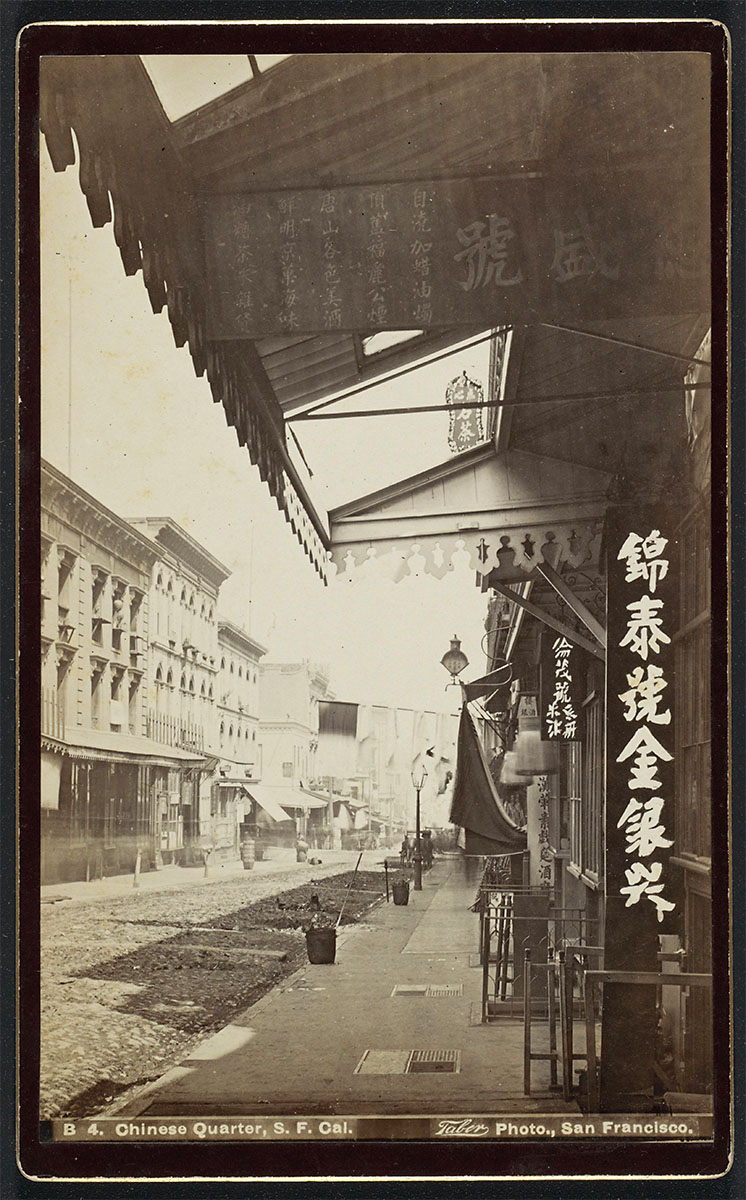 China town in San Francisco. 1890 - Rijksmuseum<p>© Isaiah West Taber</p>
