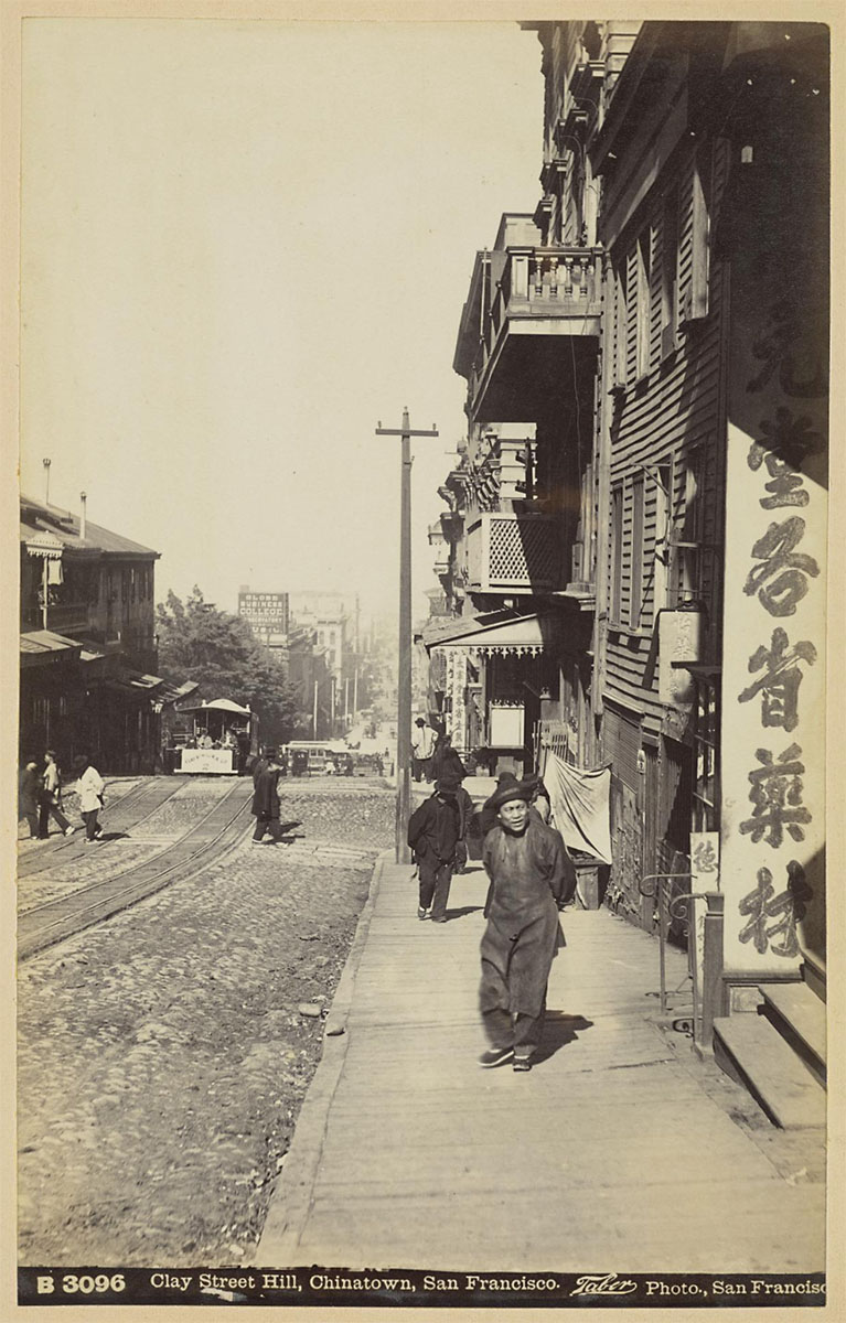Clay Street Hill, Chinatown in San Francisco, California - Scottish National Portrait Gallery<p>© Isaiah West Taber</p>