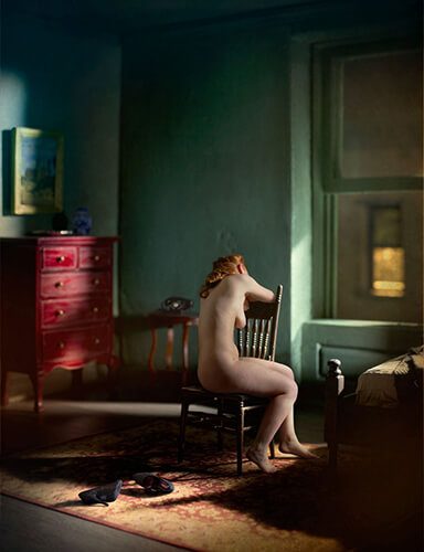 Green bedroom 4am<p>© Richard Tuschman</p>