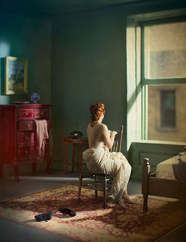 Green bedroom morning<p>© Richard Tuschman</p>