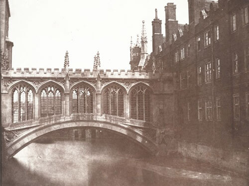 The Bridge of Sighs, St. John’s College, Cambridge, 1845<p>© William Henry Fox Talbot</p>