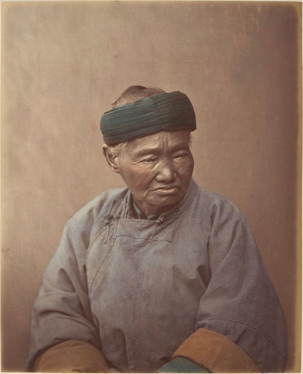 Portrait of an Old Chinese Woman, 1870s - Gilman Collection, Museum Purchase, 2005, Metropolitan Museum of Art<p>© Baron Raimund von Stillfried</p>