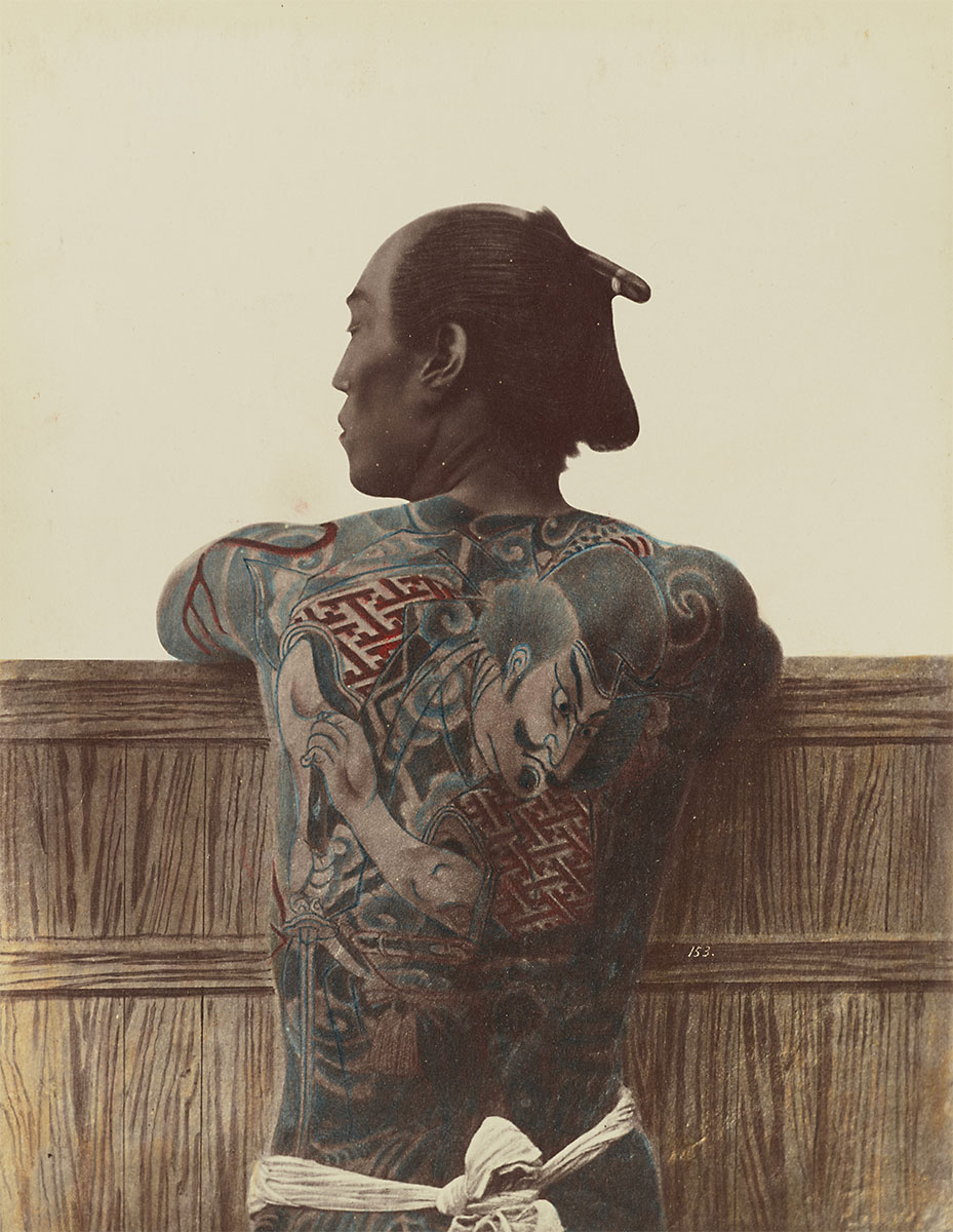 Japanese Tattoo, between 1870 and 1899 - Getty Center<p>© Baron Raimund von Stillfried</p>
