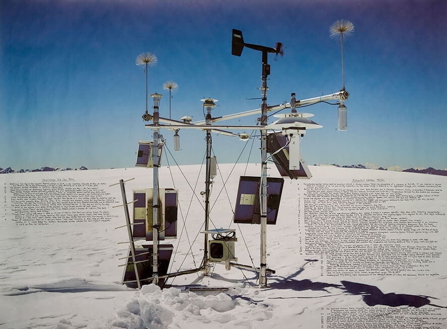 Automated Weather Station Qulccaya Glacier, Peru, collaboration with geologist Dr. Douglas R. Hardy<p>© Ian van Coller</p>