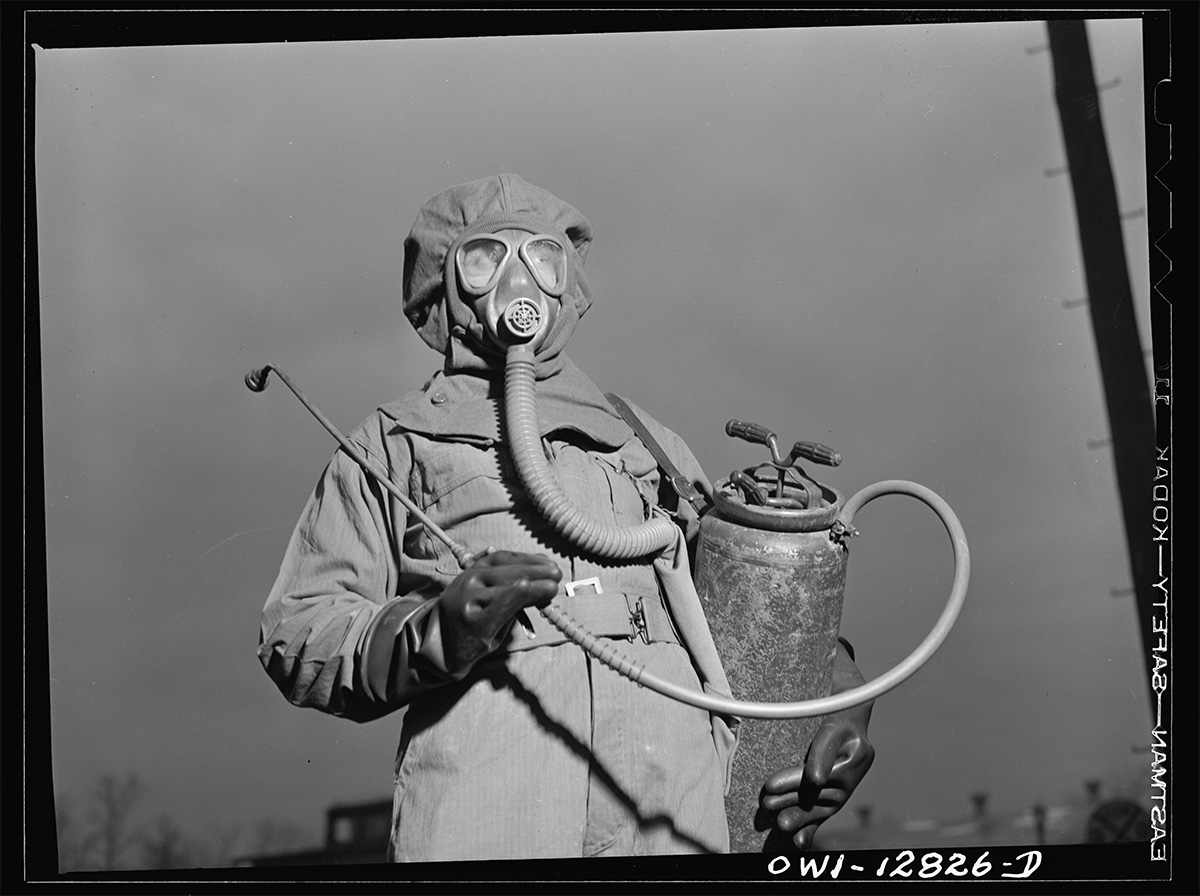 Constantine P. Lihas, a twenty-one year old Greek-American soldier, formerly a material handler at the General Electric Company plant at Pittsburgh, s<p>© John Vachon</p>