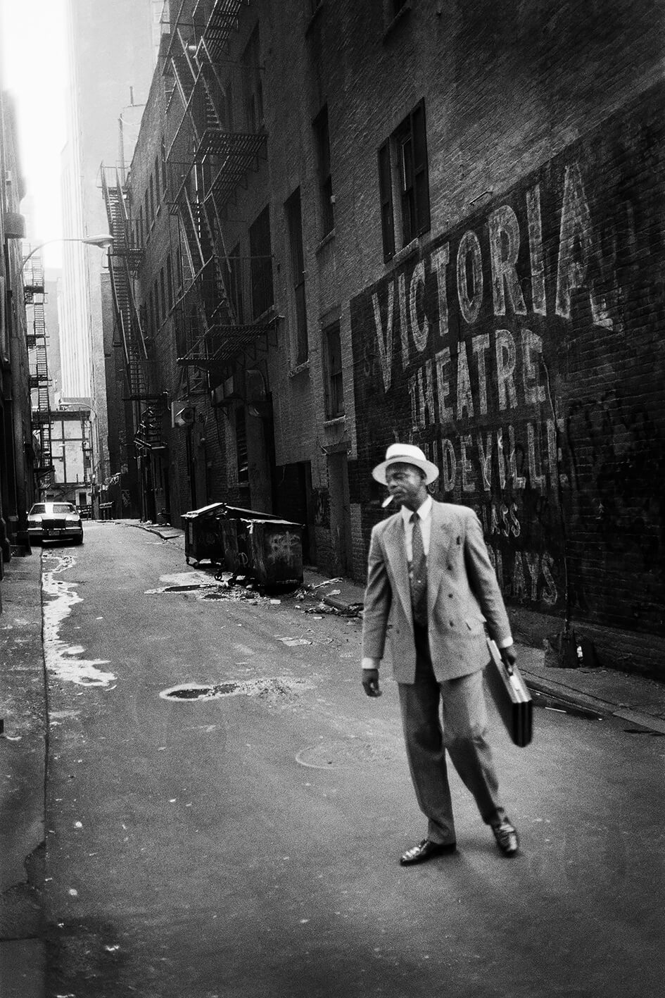 Anoniem Manhattan, New York 1992<p>© Stephan Vanfleteren</p>