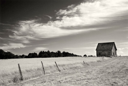 Barn and Clouds, Ca. 2007<p>© Cara Weston</p>