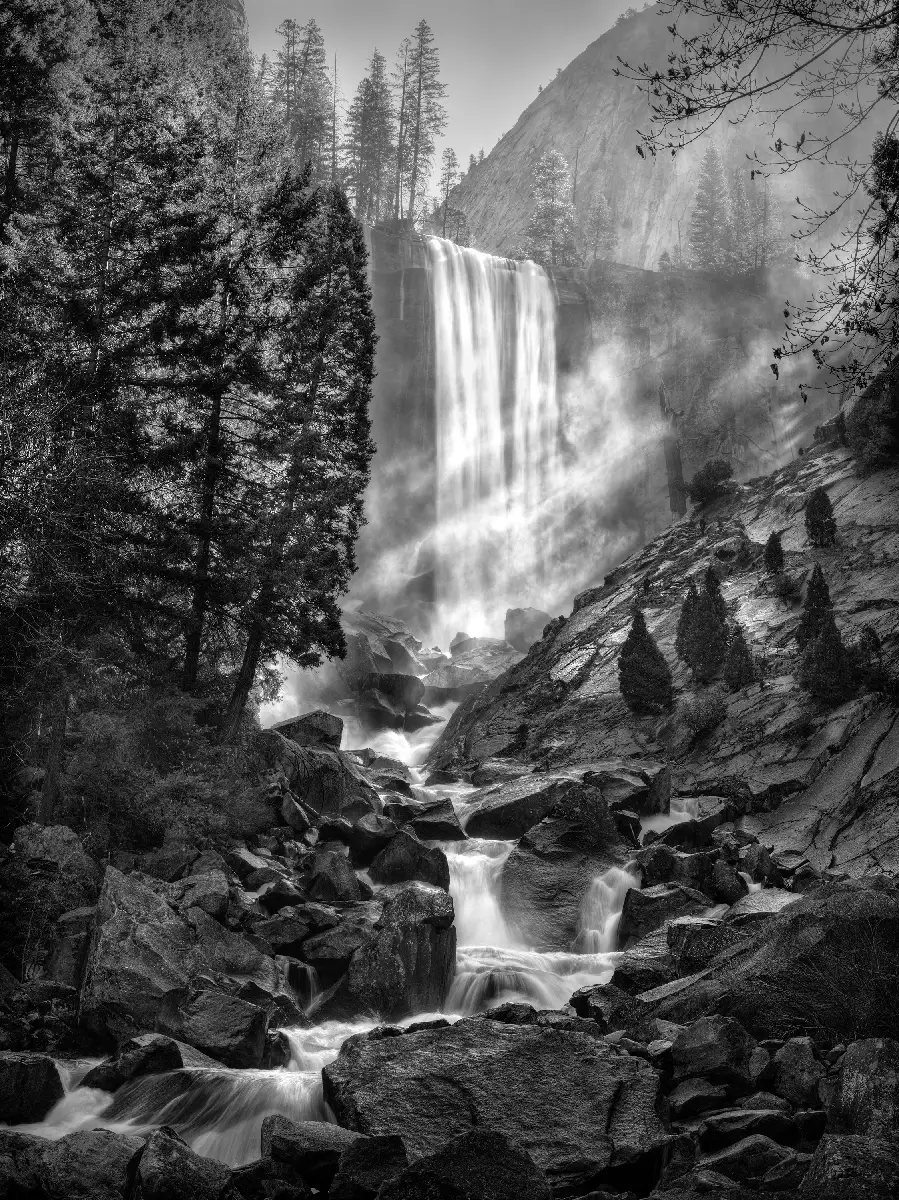 Vernal Falls Rays<p>&copy; Gary Wagner</p>