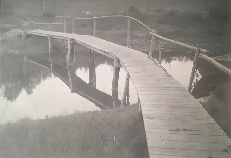 Untitled (Wooden Bridge), 1915<p>© Margaret Watkins</p>