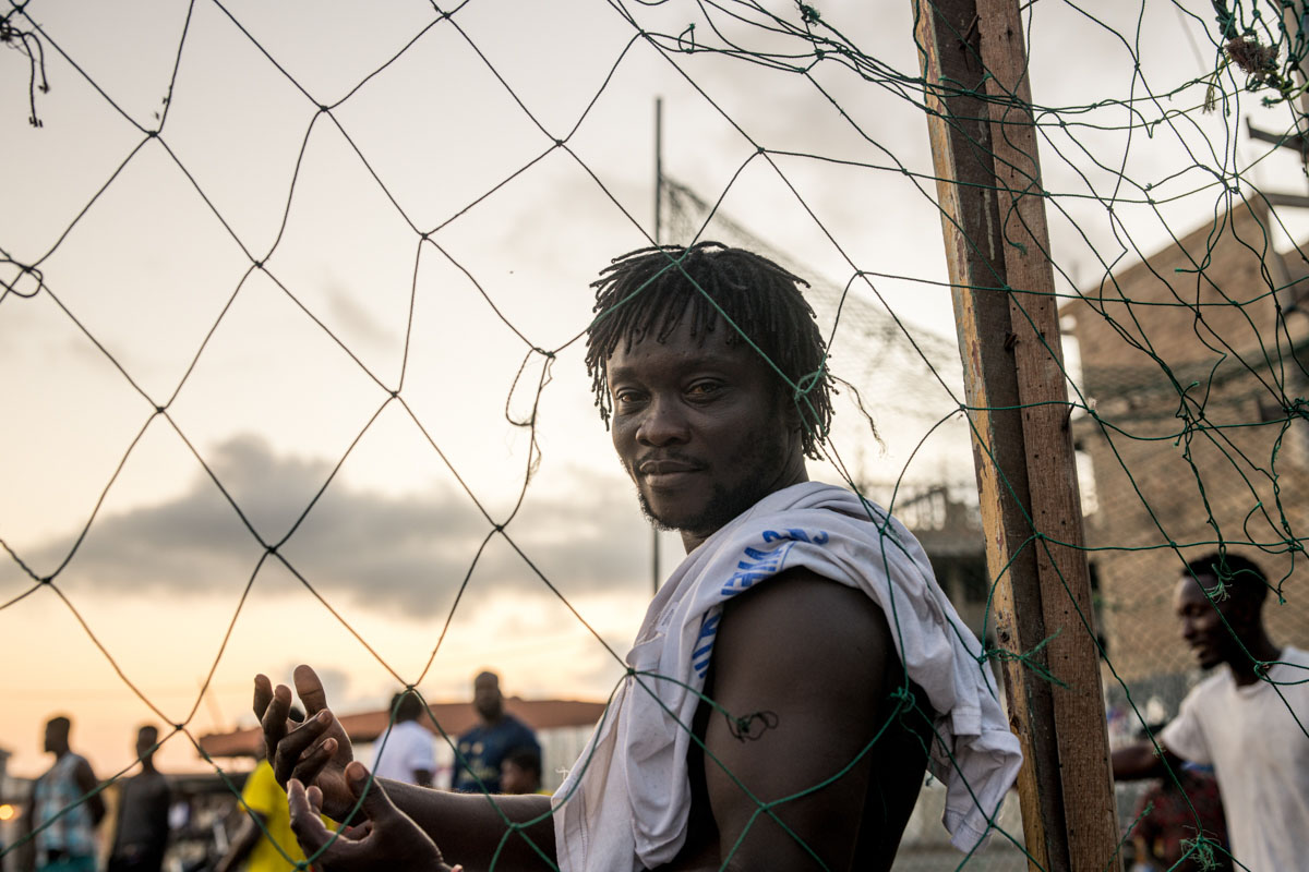 Jamestown, Accra Ghana at - 40 mm on 40.0 mm f-1.4 for 1-100 sec at f - 3.2 at - ISO 160<p>© Rico X.</p>