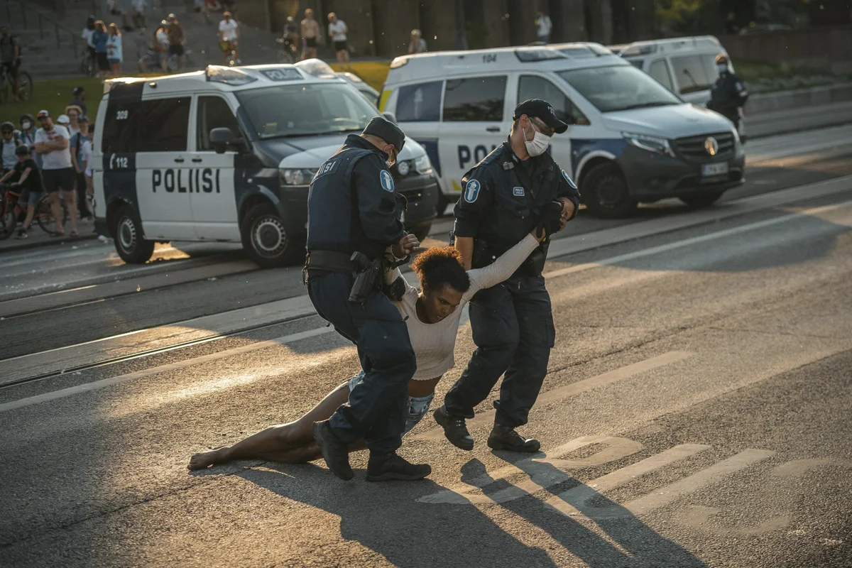 Extinction Rebel. Helsinki, Finland, 2021.<p>&copy; Antti Yrjönen</p>