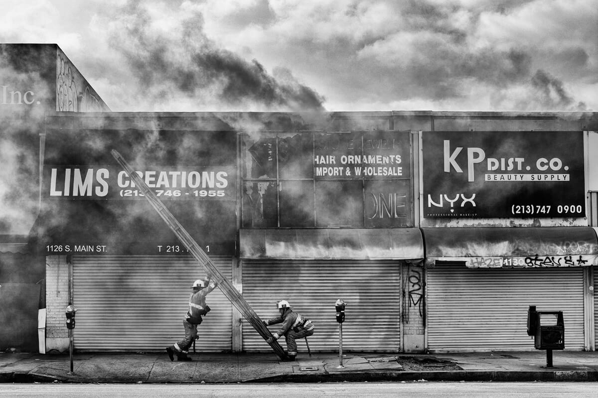 Warehouse District Fire, Carl Young