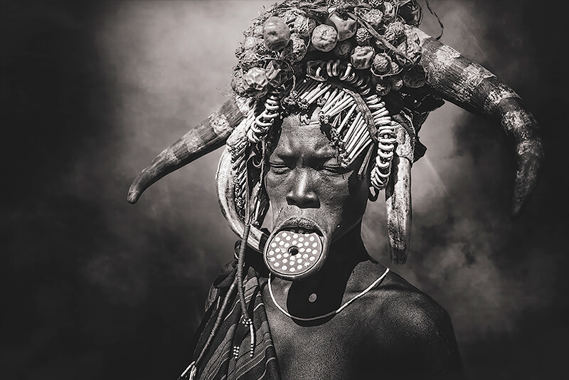 Mursi tribe lip plates<p>© Svetlin Yosifov</p>