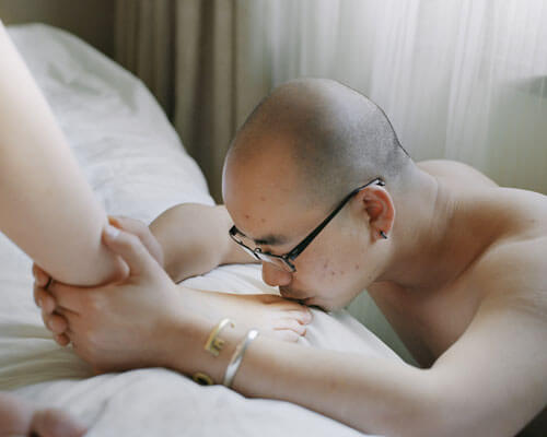Foot Kissing<p>© Wenxin Zhang</p>